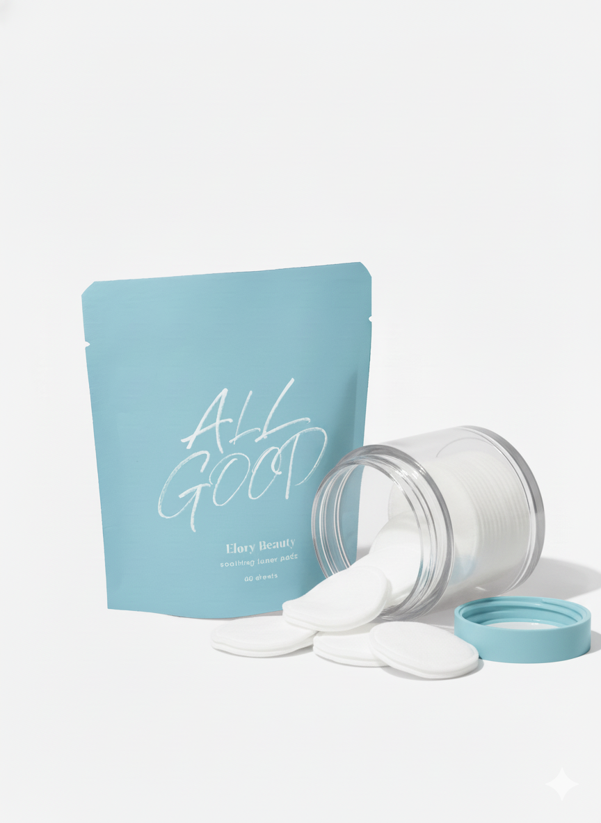 All Good Soothing Toner Pads Set