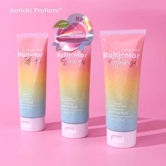 Wholesale Brand Skin Moisturizing Glowing Exfoliating Natural Fruit Sugar Body Scrub