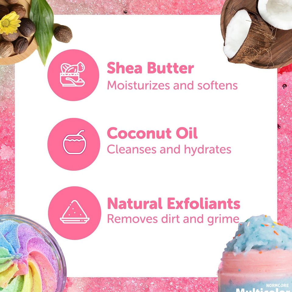 Skin Moisturizing Glowing Exfoliating Sugar Body Scrub Exfoliate